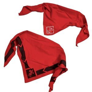 Pair of vintage Boy Scouts of America Neckerchiefs